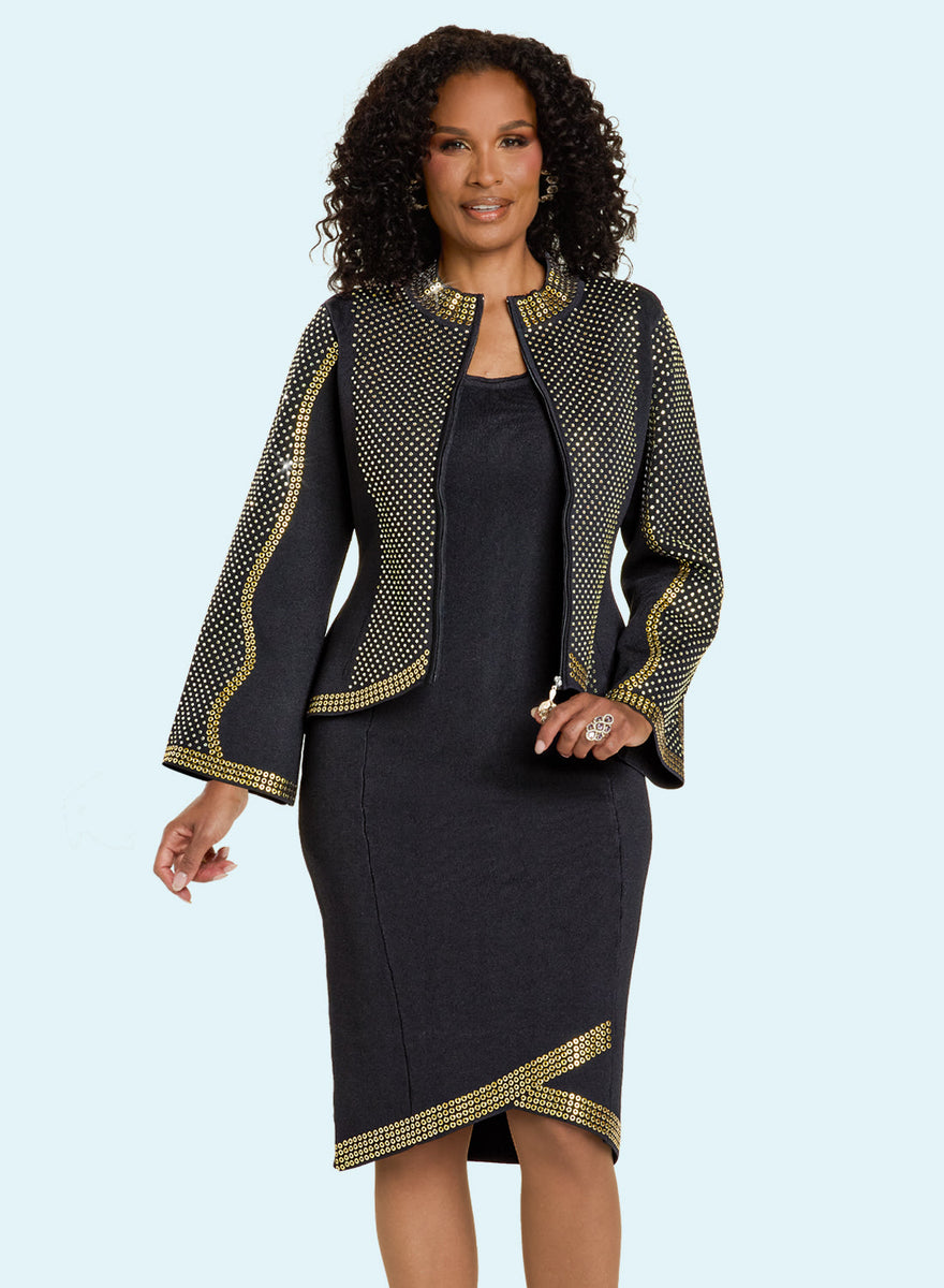 Donna Vinci Knits, Style 13448 - 2pc. Dress/Jacket main image 0