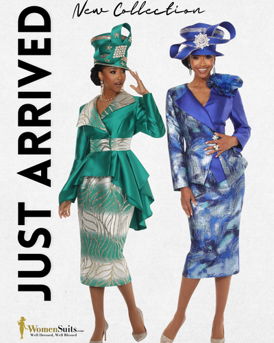 Couture Arrivals: Bold Green & Brilliant Blue Elegance