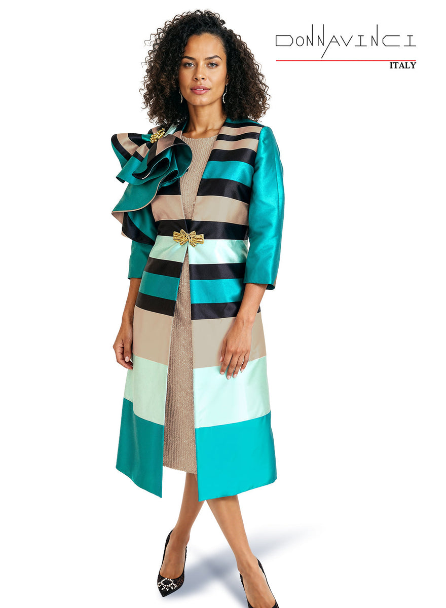 Donna Vinci, Style 12255 - 2pc. Dress & Jacket Set – Women Suits