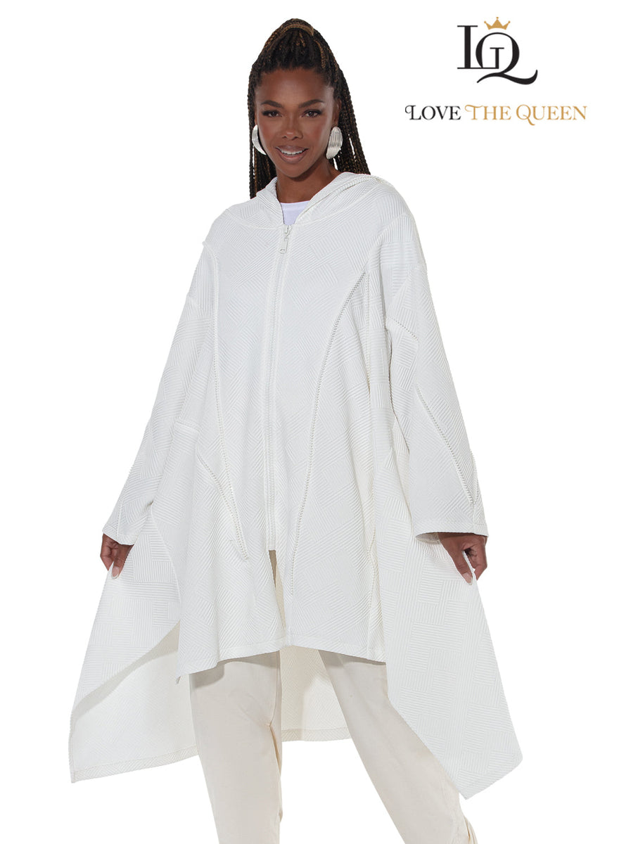 Women’s Tunic with Geometric Pattern – Love The Queen Style 17624 ...